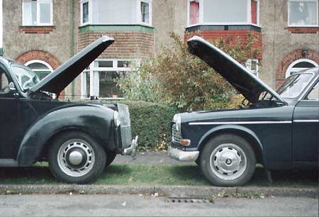 Volvo Amazon meets Ford Prefect