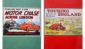 Two old motoring boardgames