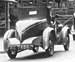 Sporting car with boat-tail coachwork