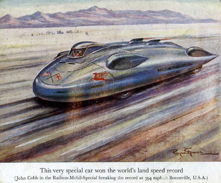 The Railton Mobil Special at Bonneville in 1947