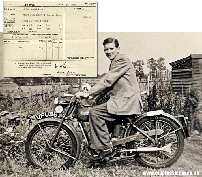 A Bown motorcycle of 98cc