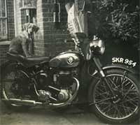 250cc BSA motorcycle