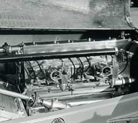 The Type 35 Bugatti engine