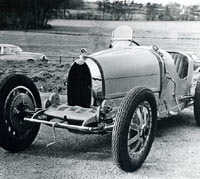 Bugatti Type 35 racing car