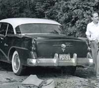 Rear view of the Buick Hardtop Coupe.