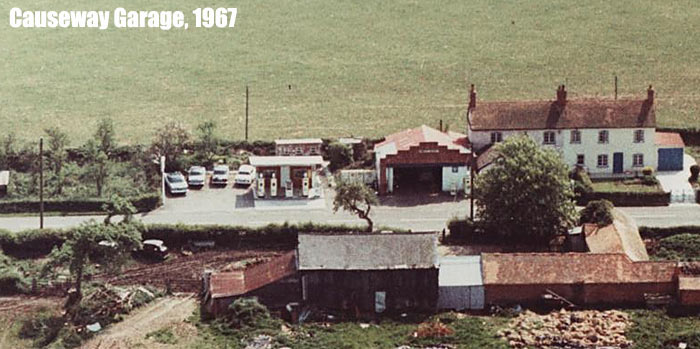 The garage in 1967