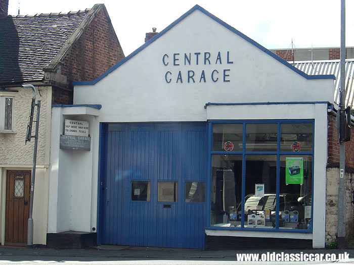 Central Garage in Cheadle, Staffs
