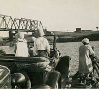 Rear view of the '28 Chevrolet