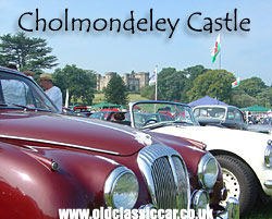 The castle overlooks the showground