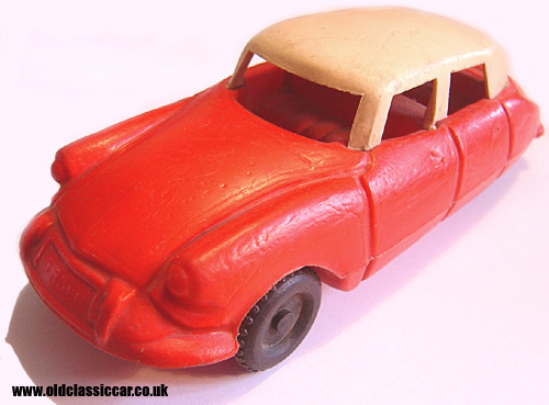 Red toy Citroen