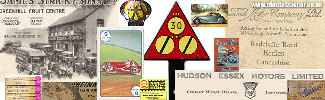 Motoring and car-related collectables