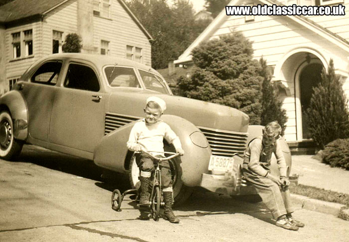 A Cord 810 sedan of 1936