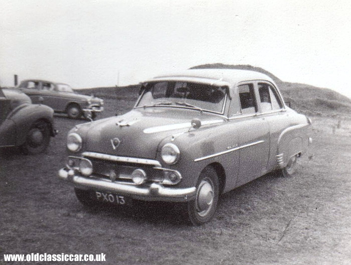 A Vauxhall Cresta in 1958