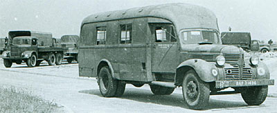 RAF Dodge crewbus