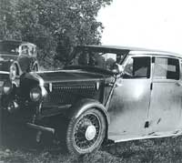 Crossley Streamline car.