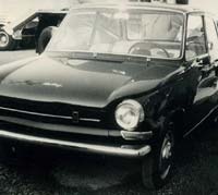 DAF 44 car in 1966