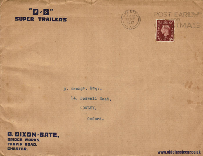 Dixon-Bate envelope
