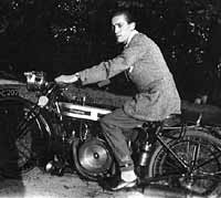 A Douglas motorcycle