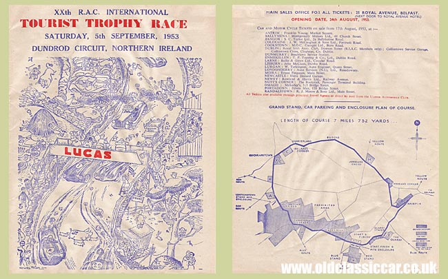 Dundrod TT race