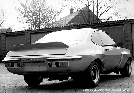 Vauxhall Firenza Baby Bertha rear view