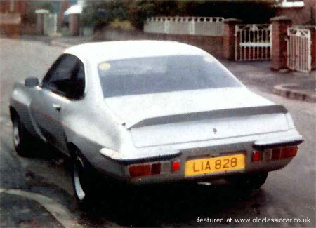 Vauxhall Firenza back end view