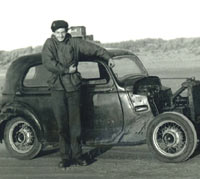 A stripped Ford Model C or CX