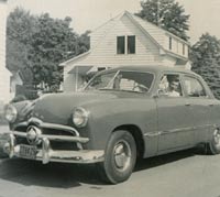 A Ford car from 1949