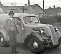 Fordson E04C panel van photo