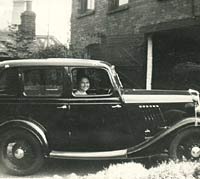 A Ford Model Y 4dr saloon car