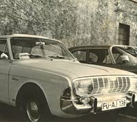 Old photo of a Taunus 20M saloon