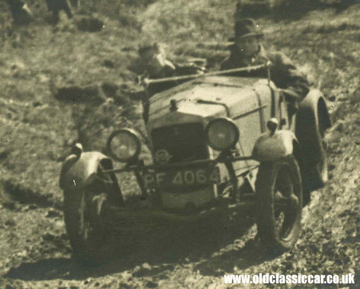 A Frazer Nash in action