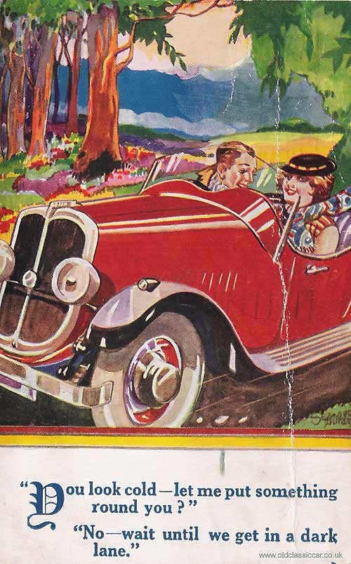 A couple in their car