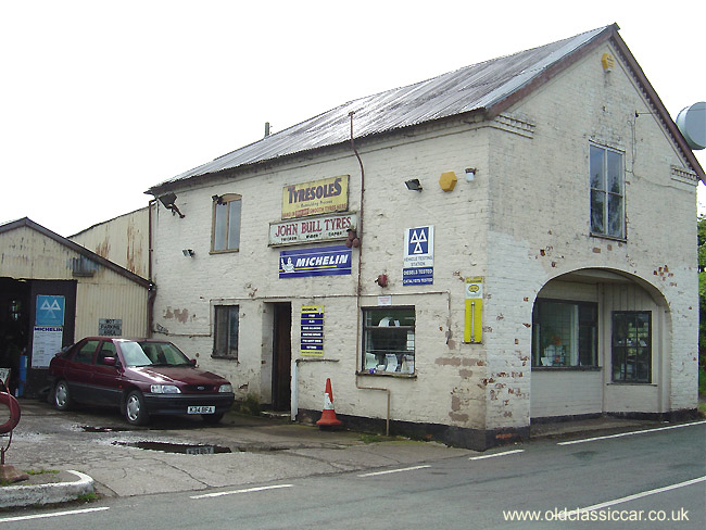 vintage garage as it is now