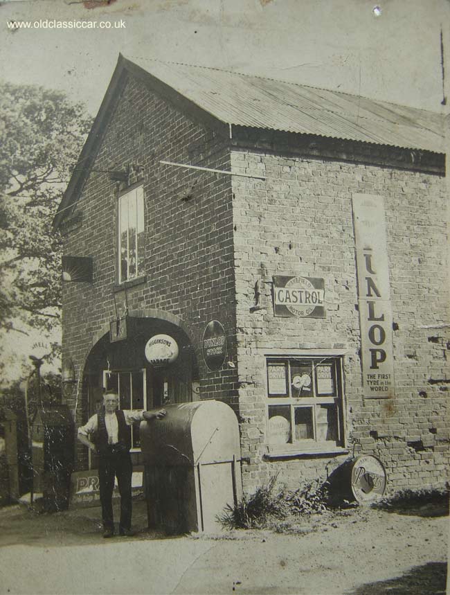 vintage garage as it used to be