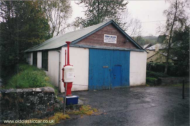 Peter Tavy garage