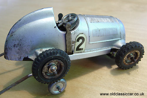 Mercedes up on the quicklift jack