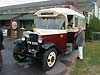 Period bus used to ferry Goodwood officials around the track