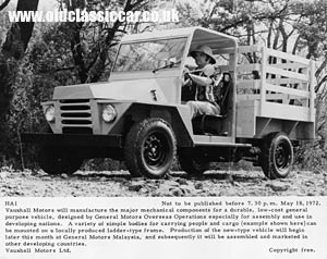 HA based pickup truck for overseas markets