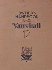 Vauxhall 12 car handbook