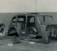 Hillman 14hp car body