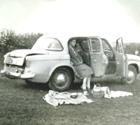 Picnic time for the Hillman's owners