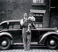 Side view of the Hillman saloon