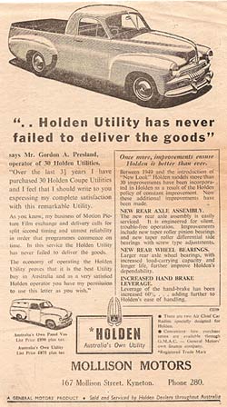 Holden Coupe Utility