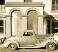 A Hudson Terraplane roadster