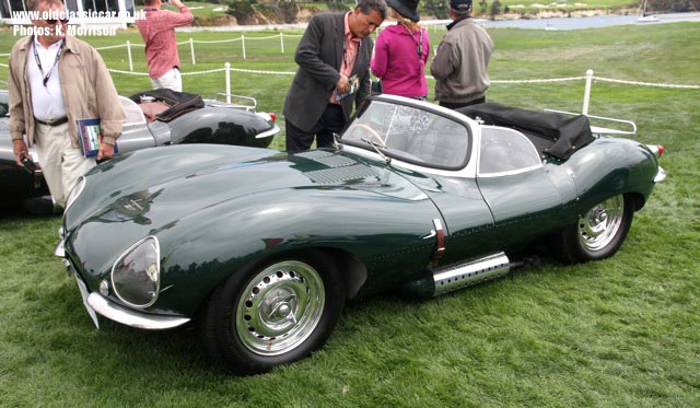 XK-SS painted in British Racing Green