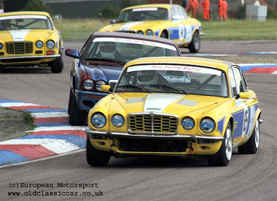 Series II XJ leads an X300 through the curves