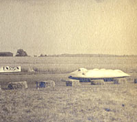 The Railton Mobil Special at Silverstone in 1949