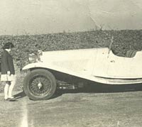 Vintage Lagonda M45 car