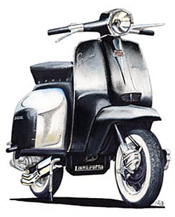 Lambretta scooter