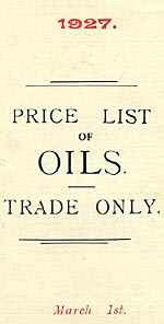 Langol Oils price list